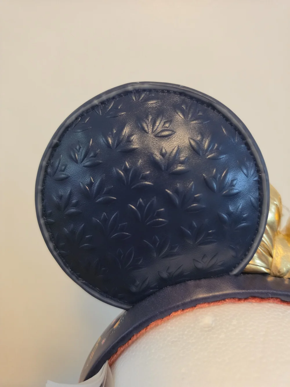 Thiana's Bayou Adventure Minnie Ears Headband - Navy & Gold